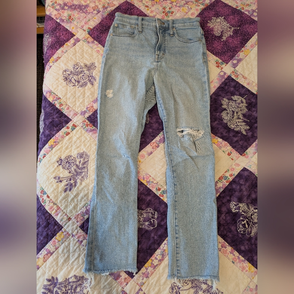 madewell perfect vintage denim 25